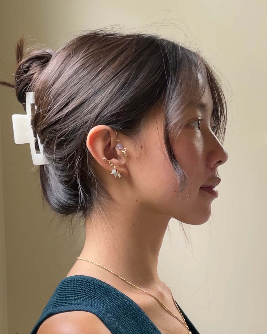 swirl earcuff ༄