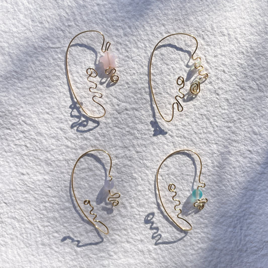 swirl earcuff ༄